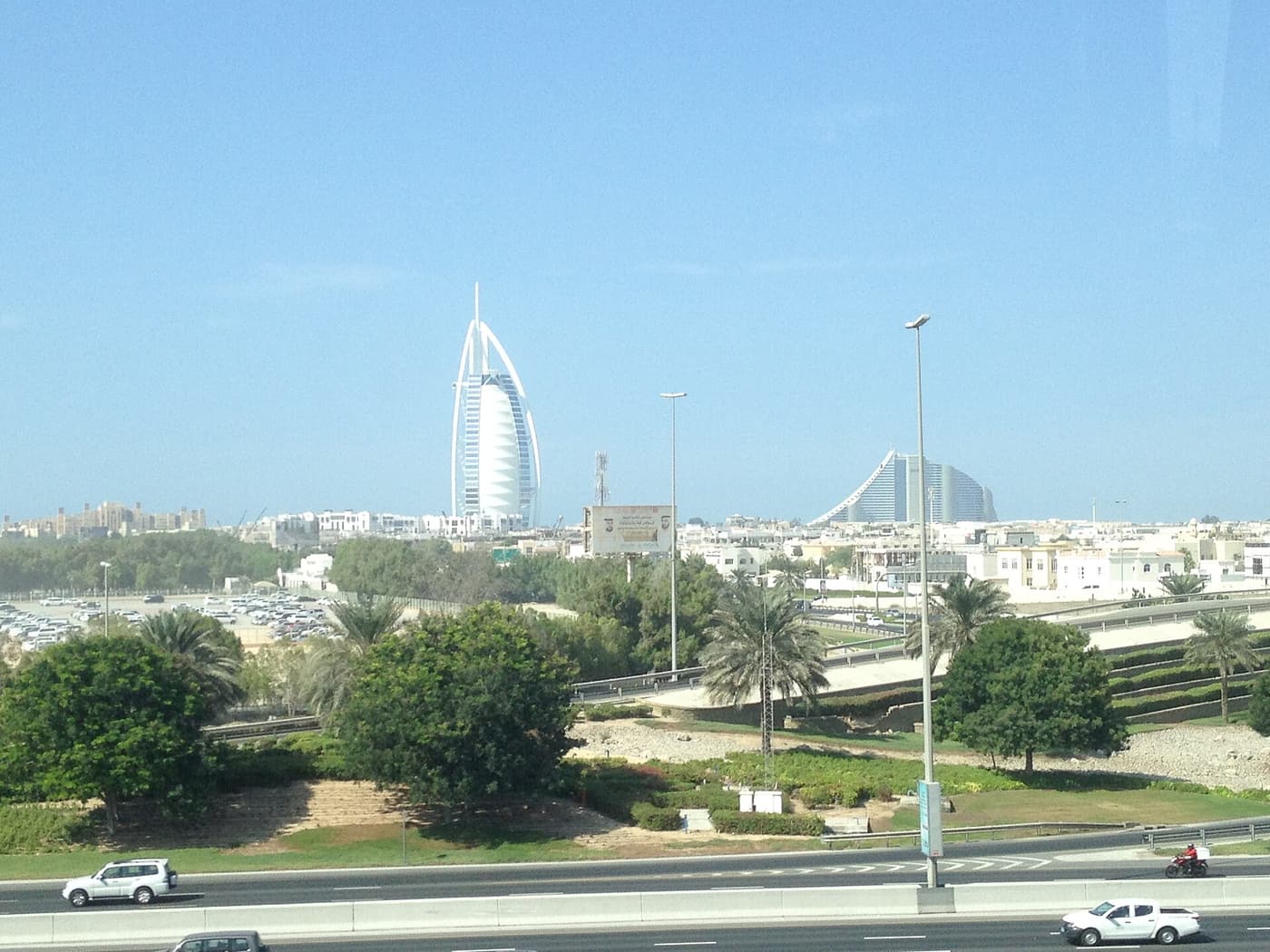 The Burj Al Arab in Dubai